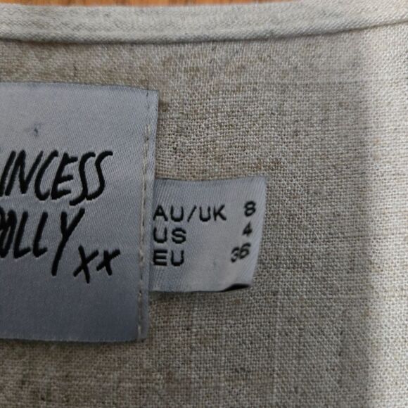 SOLD Stylish Cream Jumpsuit - Picture 5 of 16